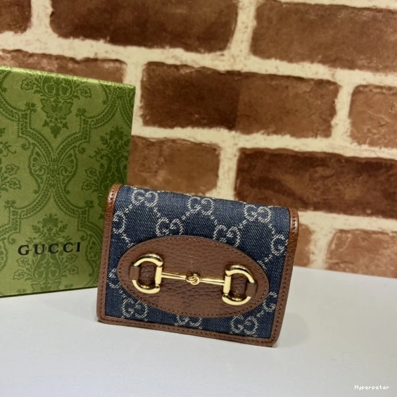 Hyperpeter card Gucci Horsebit wallet case 1955 0803